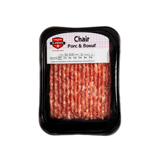 Farce : Chair à Saucisse Porc et Bœuf CHARCUTERIE DES FLANDRES