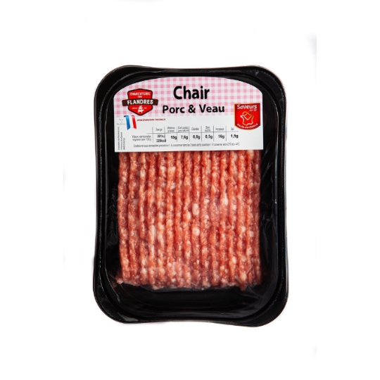 Farce : Chair à Saucisse Porc et Veau CHARCUTERIE DES FLANDRES