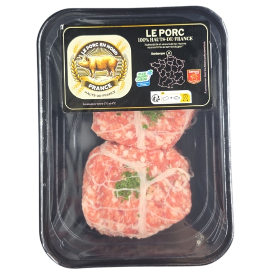 Crepinettes Le Porc CHARCUTERIE DES FLANDRES