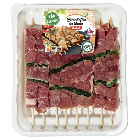 Brochette de Dinde Halal CARREFOUR SENSATION