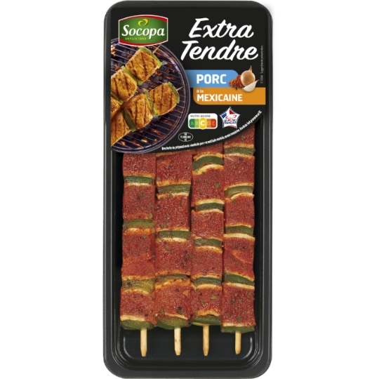 Brochette de Porc à la Mexicaine SOCOPA