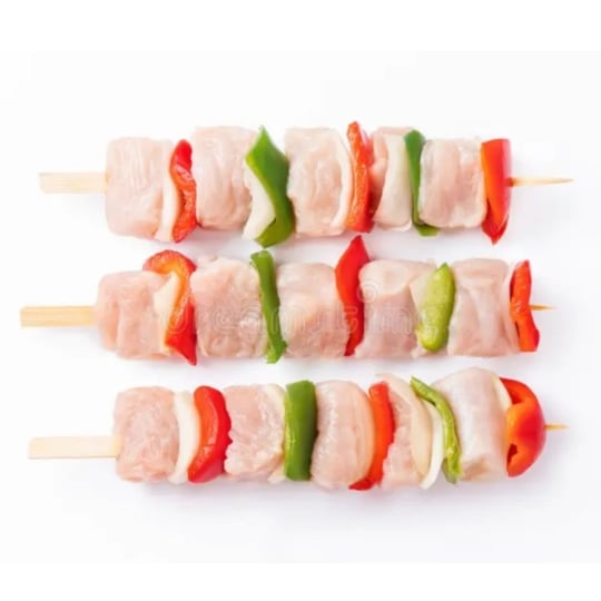 Brochettes de Dinde et Poivron