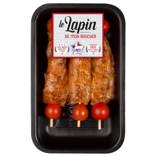 Brochettes Le Lapin de mon Boucher à la Provençale LOEUL ET PIRIOT