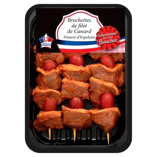 Brochettes Filet de Canard Espelette SELECTION DU BOUCHER