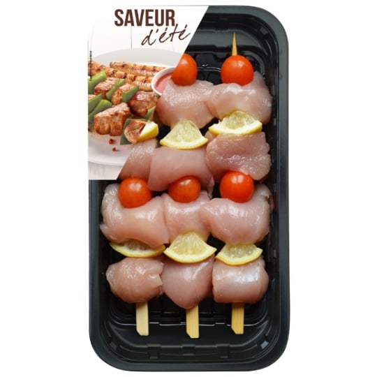 Brochettes de Poulet Traditionnelles Azuréenne SAVEUR D'ETE