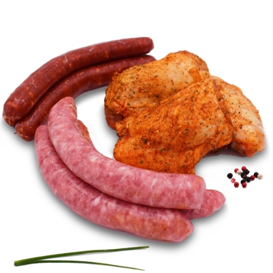 Assortiment de viande plateau barbecue ATELIER DE GUSTAVE
