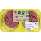 Steaks Hachés 15% MG Bio CARREFOUR BIO