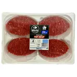 Steaks Hachés Pur Bœuf 5% MG CARREFOUR LE MARCHE