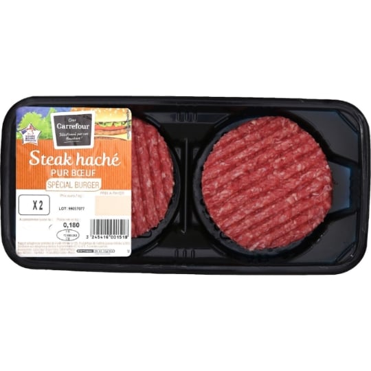Steaks Hachés Pur Bœuf Spécial Burger