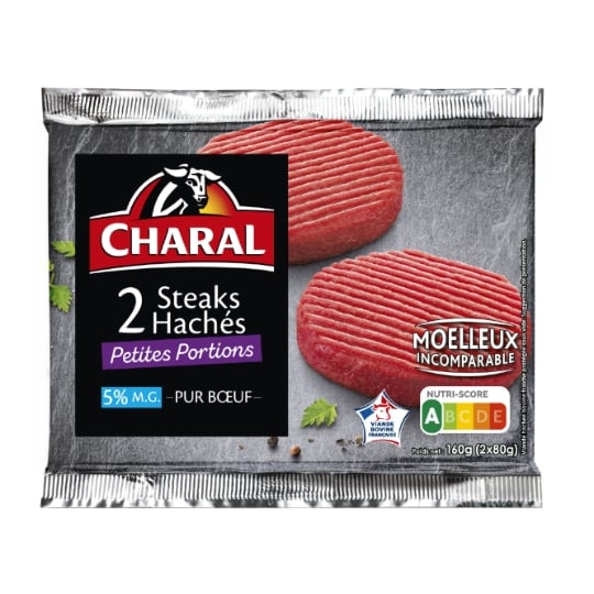 Steaks Hachés Bœuf 5% MG CHARAL
