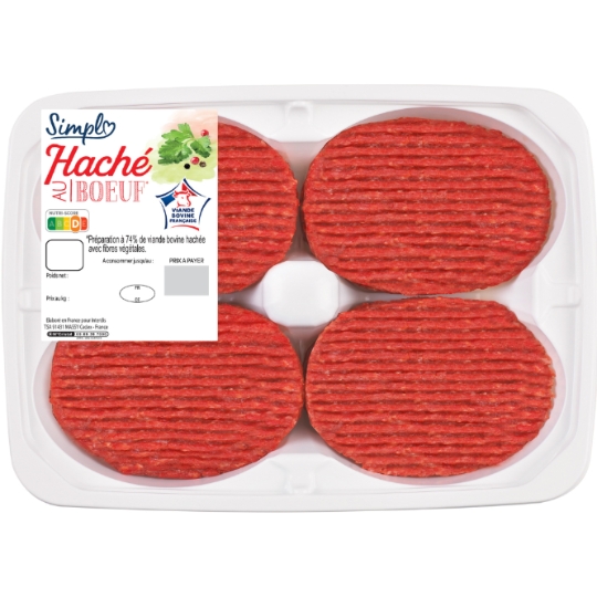 Steak haché Au Boeuf SIMPL
