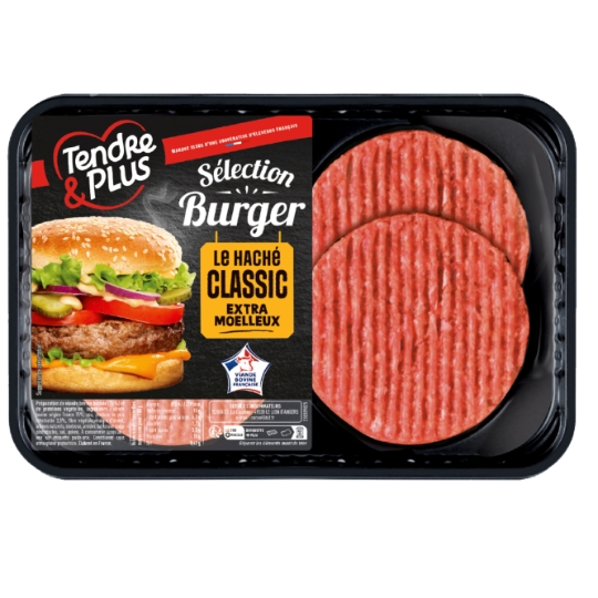 Steaks Hachés de Bœuf Burger TENDRE ET PLUS