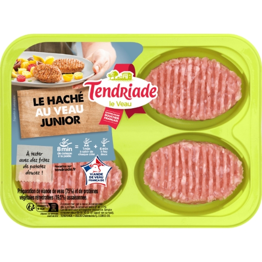 Steaks Hachés de Veau Junior TENDRIADE