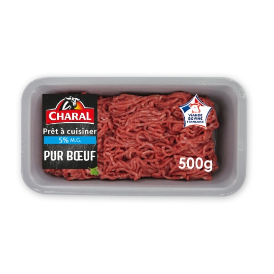 Viande Hachée Pur Bœuf 5% MG CHARAL
