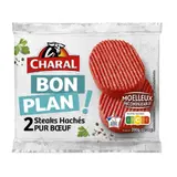 Steaks Hachés Pur Bœuf CHARAL