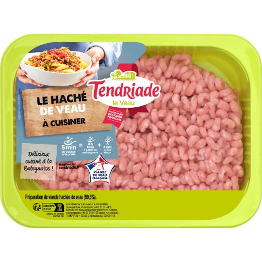 Viande Hachée de Veau Façon Bouchère TENDRIADE