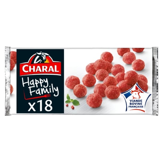 Boulettes de Bœuf Happy Family CHARAL