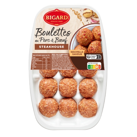 Boulettes Au Porc & Boeuf Steakhouse BIGARD