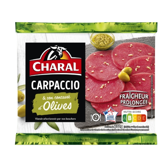 Carpaccio de Bœuf Olives CHARAL
