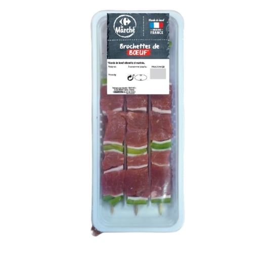 Brochette de Boeuf CARREFOUR LE MARCHE