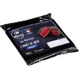 Viande Bovine : Pavés de Bœuf Nature CARREFOUR LE MARCHE