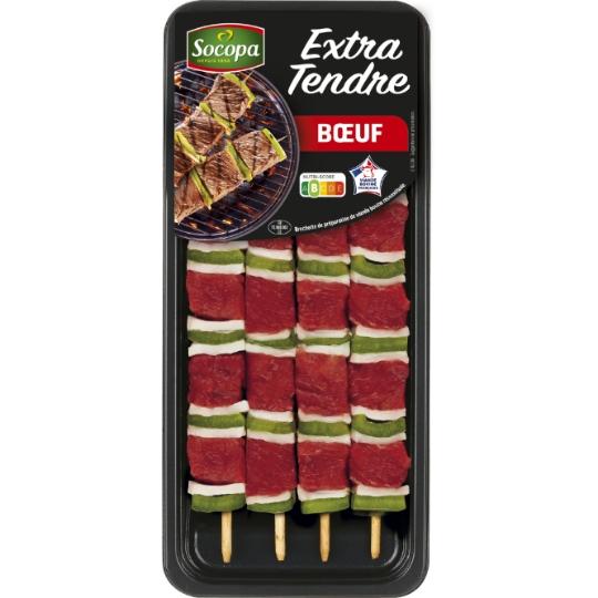 Brochette de Bœuf Extra Tendre SOCOPA
