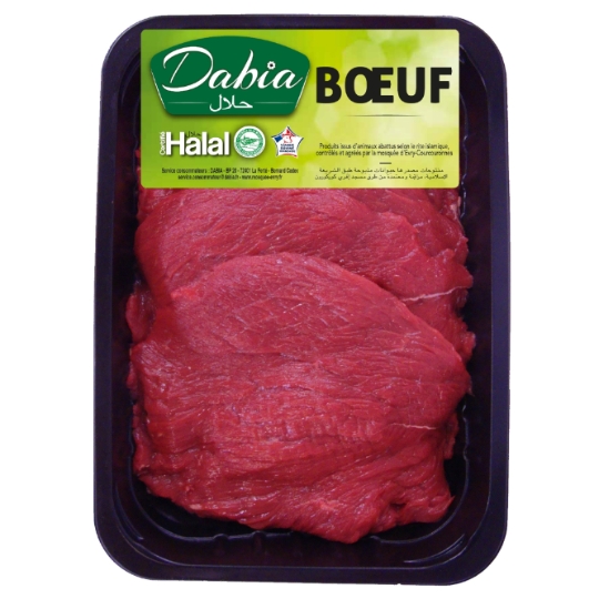 Viande Bovine : Bifteck** Halal à Griller DABIA