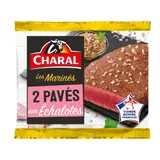 Viande Bovine : Pavés Bœuf Marinés Échalote CHARAL