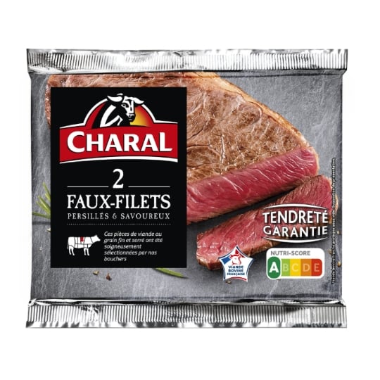 Viande Bovine : Faux-filet à Griller CHARAL