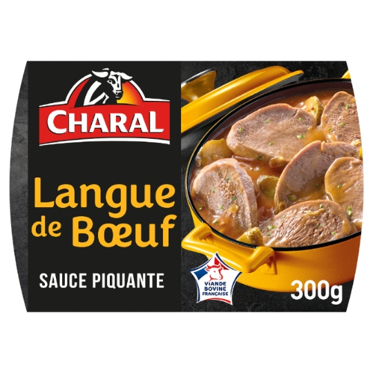 Plat Cuisiné Langue Bœuf Sauce Piquante CHARAL