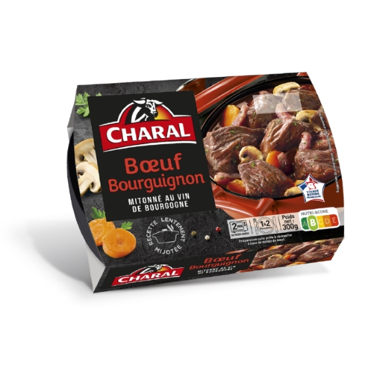 Plat Cuisiné Bœuf Bourguignon CHARAL