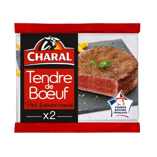 Viande Bovine : Pavés Finement Tranchés CHARAL