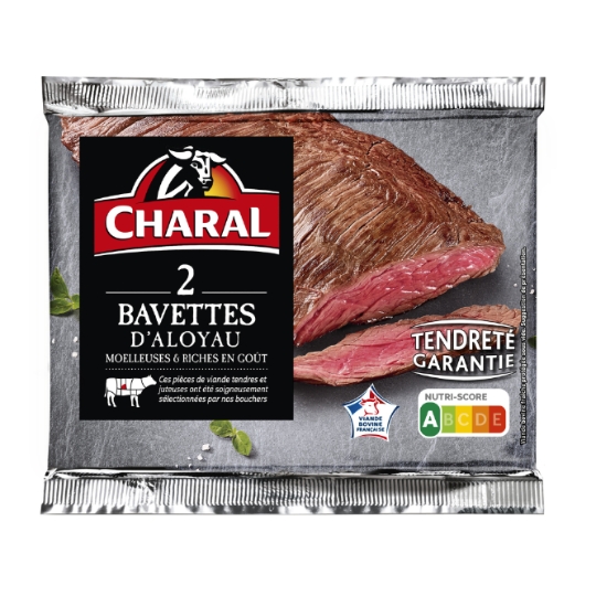 Viande Bovine : Bavettes d'Aloyau *** à Griller CHARAL