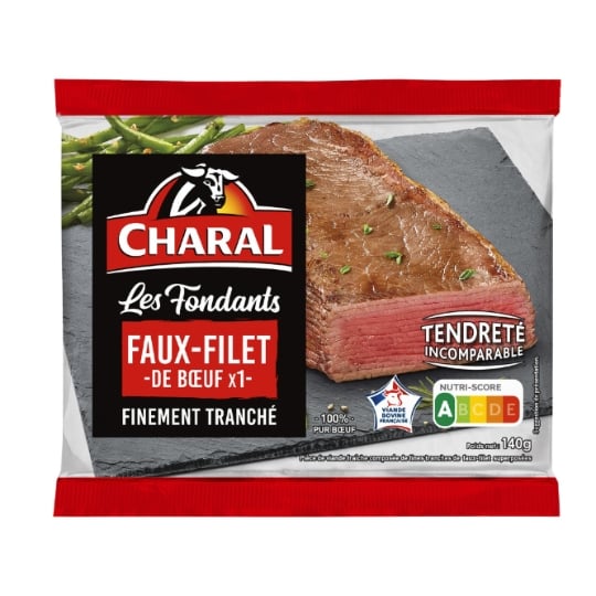 Viande Bovine : Fondant de Faux-filet CHARAL