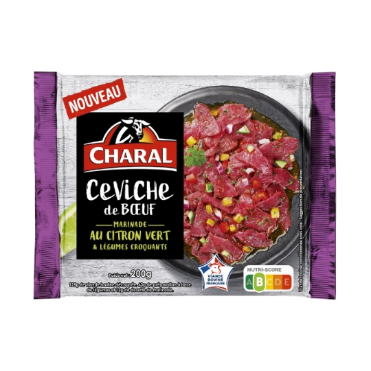 Viande Bovine : Ceviche de Bœuf CHARAL