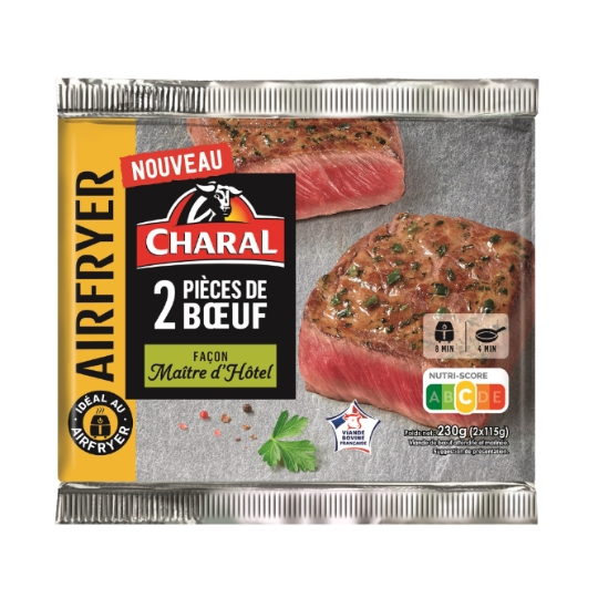 Pièces de Boeuf Façon Maître d'Hôtel Marinées AIR FRYER CHARAL