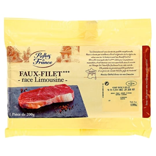 Viande Bovine : Faux-filet *** à Griller REFLETS DE FRANCE