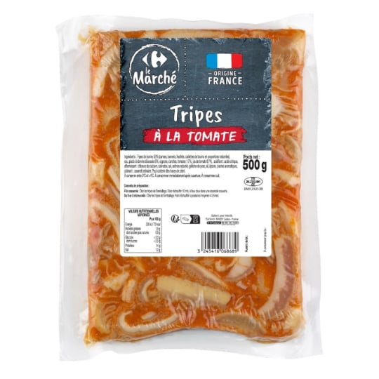 Tripes à la Tomate CARREFOUR LE MARCHE