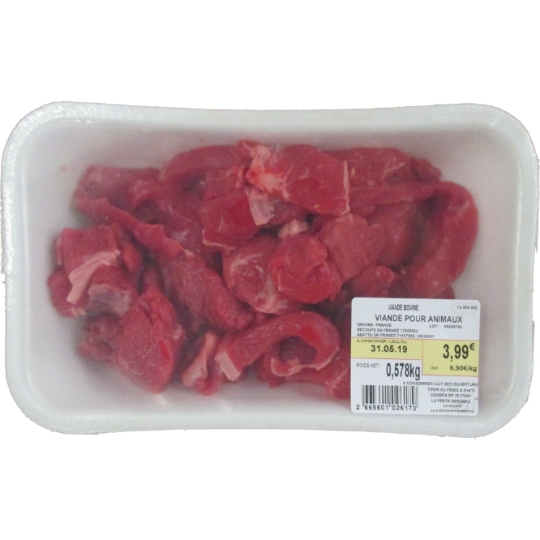 Viande Bovine pour Animaux BIGARD
