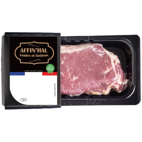 Viande Bovine : Faux-filet*** Halal AFFIN'HAL