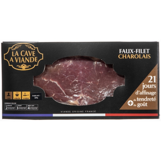 Viande Bovine : Faux Filet Charolais LA CAVE A VIANDE