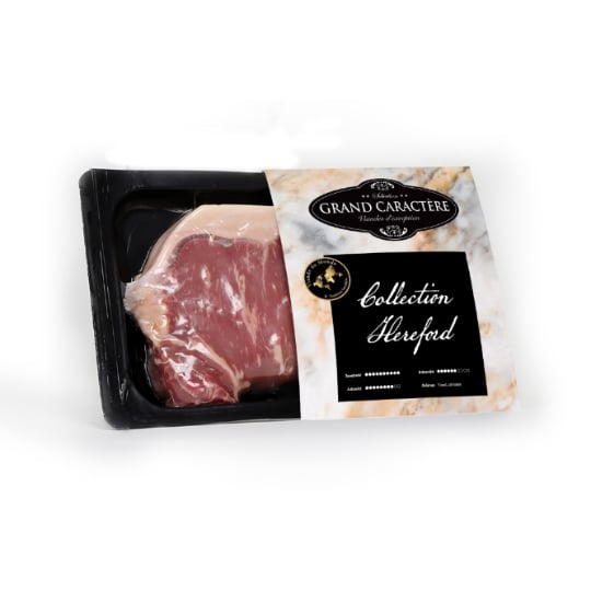 Viande Bovine : Faux Filet de Bœuf Collection Hereford GRAND CARACTERE