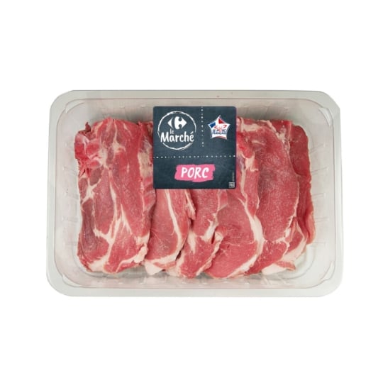 Côtes de Porc Échine à Griller CARREFOUR LE MARCHE