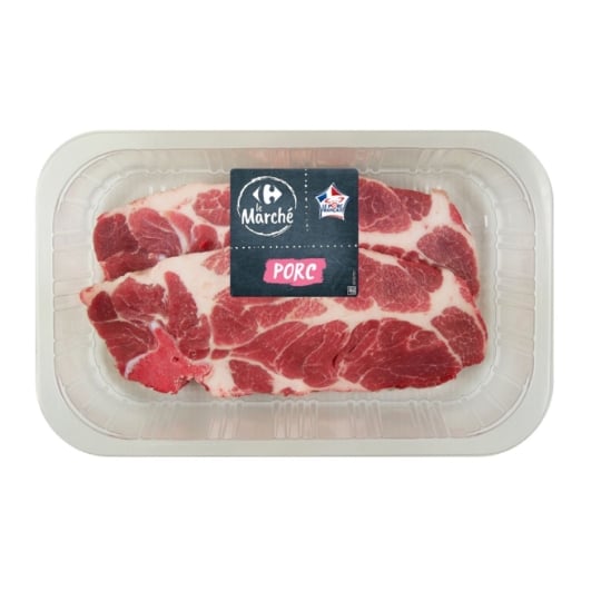 Côtes de Porc Échine à Griller CARREFOUR LE MARCHE