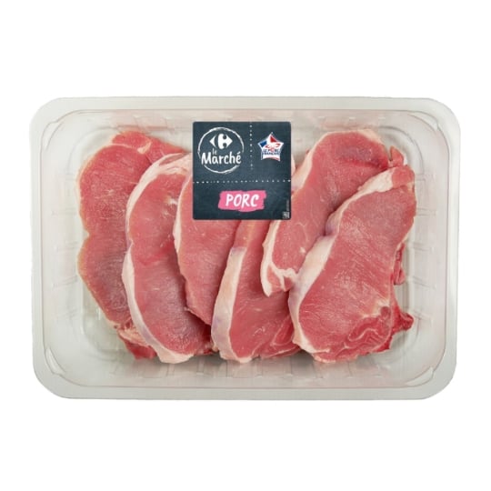 Côtes de Porc Premières à Griller CARREFOUR LE MARCHE