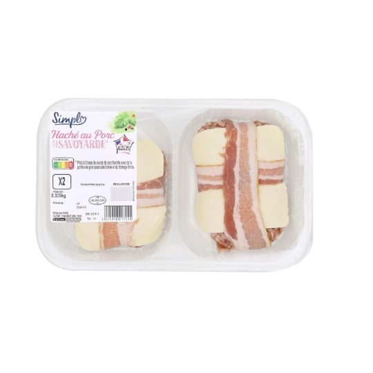 Viande de Porc Hachée Façon Savoyarde Petit Prix SIMPL