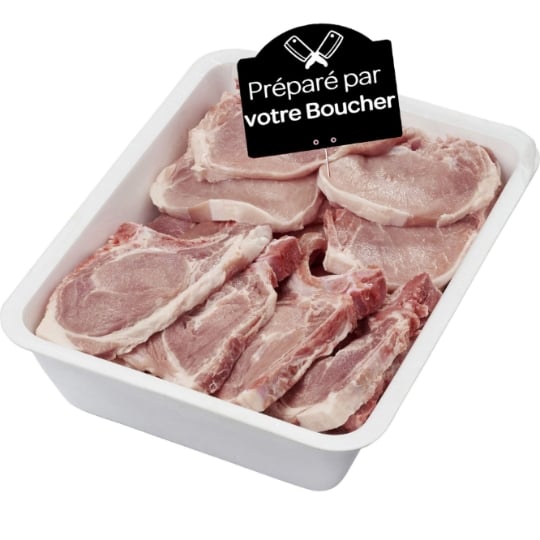Longe de Porc Demie Tranchée à Rôtir