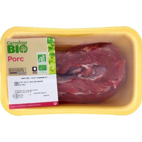 Filet Mignon de Porc Bio CARREFOUR BIO