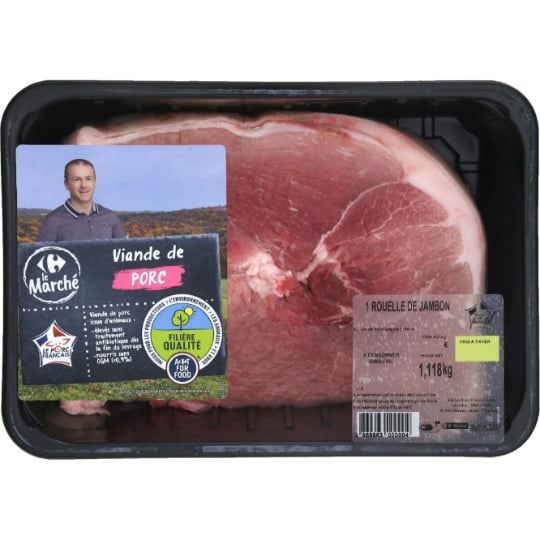 Rouelle de Porc de Jambon à Rôtir FILIERE QUALITE CARREFOUR