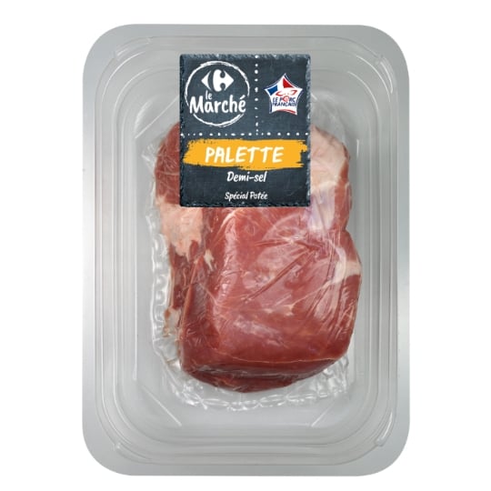 Palette de Porc Demi-sel CARREFOUR LE MARCHE